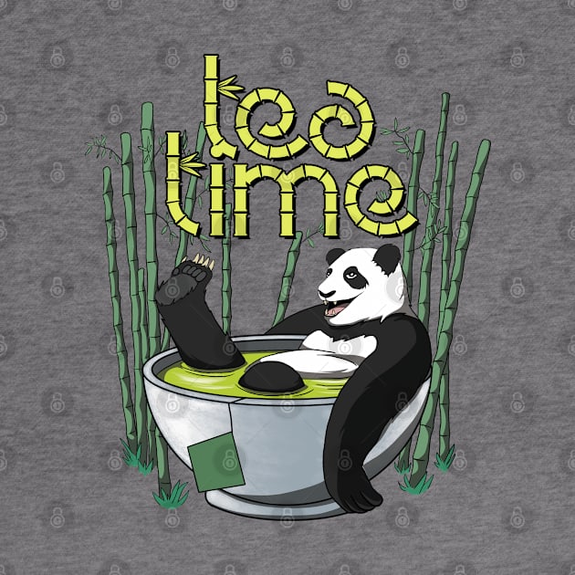 Tea Time Panda by TMBTM